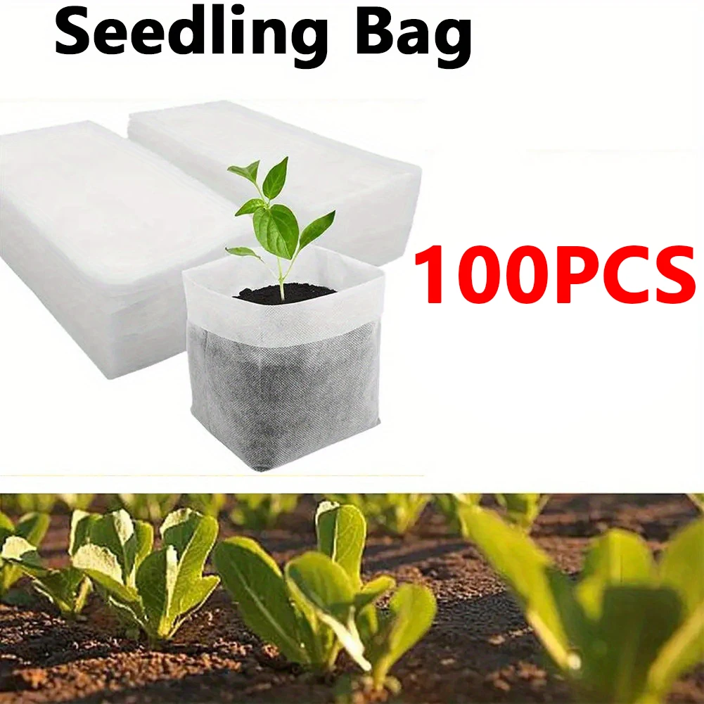 Seed Starter Tray - 100 шт. биоразлагаемые сумки для детских