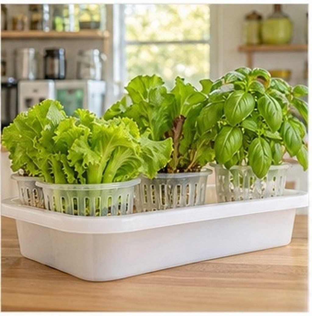 Plant Pot - 4 шт. утолщенных пластиковых сетчатых горшков