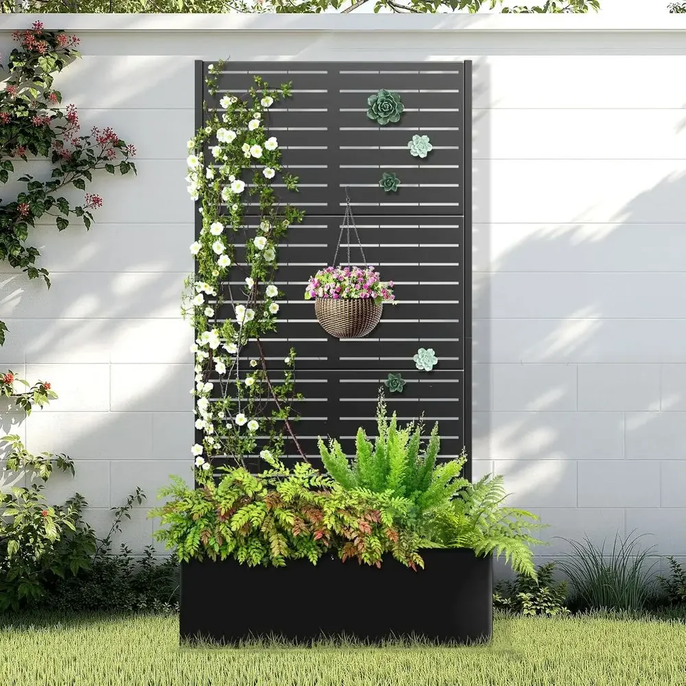 Vertical Planter - Приподнятая грядка с решеткой, 2-в-1: кашпо