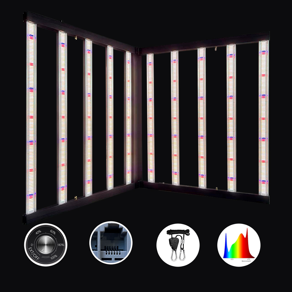 Grow Light Led - Светодиодный фитосветильник SLTMAKS 8x6FT 4X6FT 1000W,