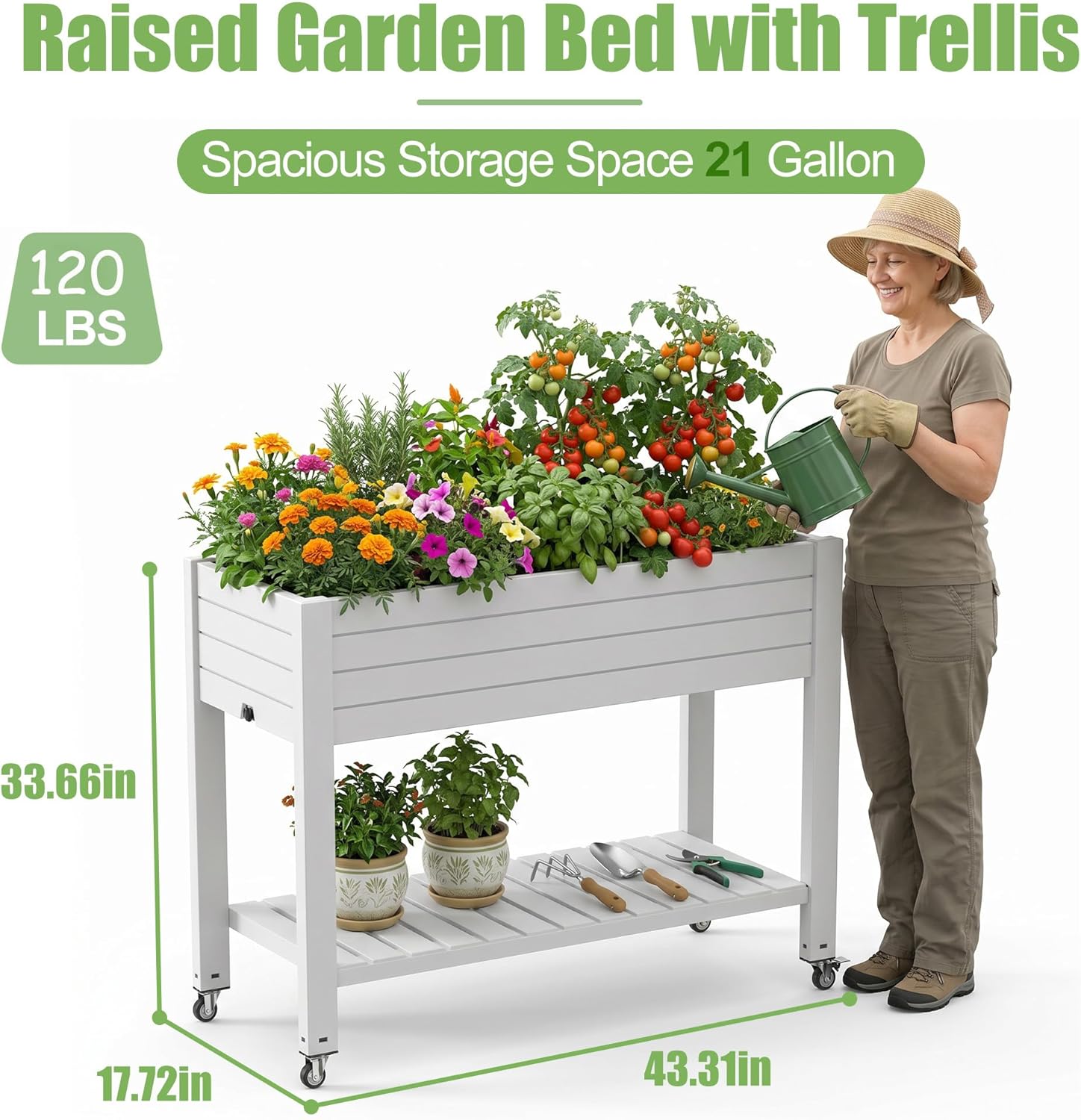 Приподнятые грядки для сада на – обзор и цена Raised Garden Bed