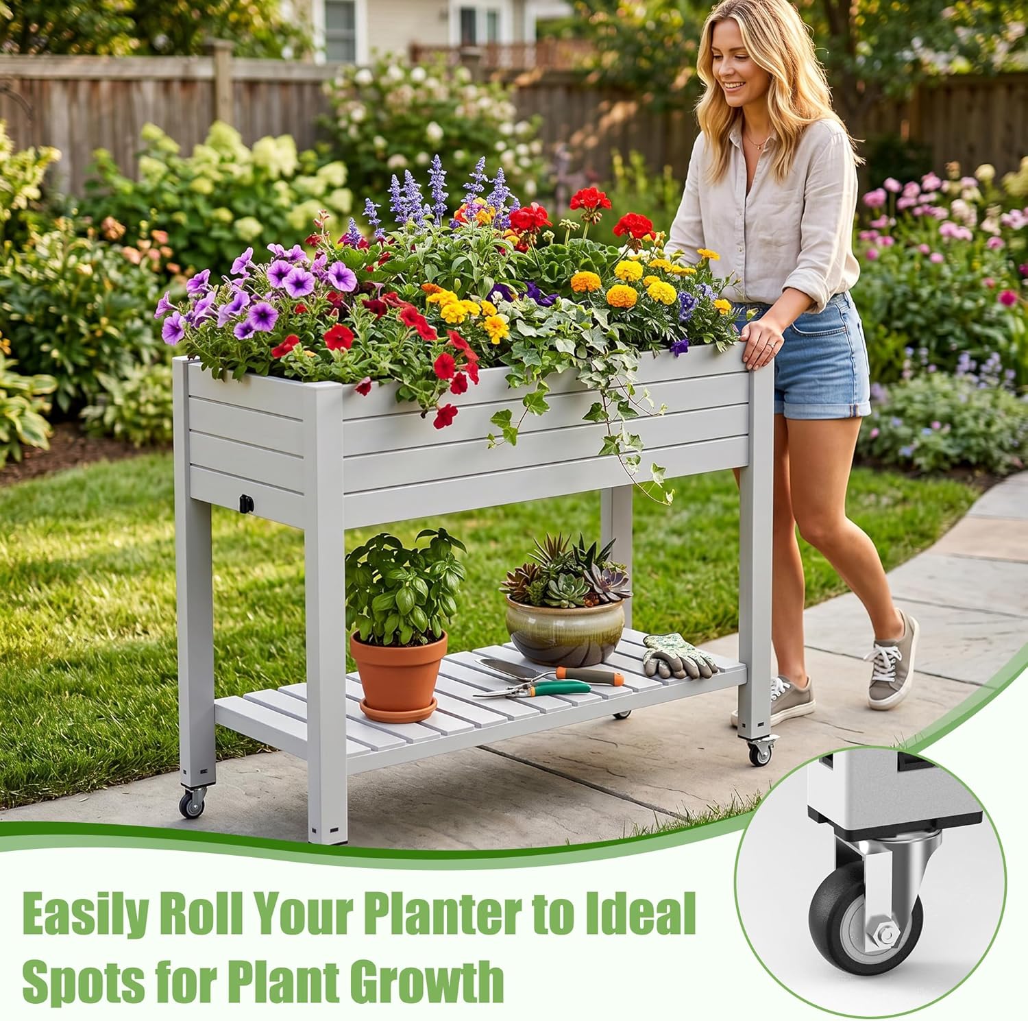 Приподнятые грядки для сада на – обзор и цена Raised Garden Bed