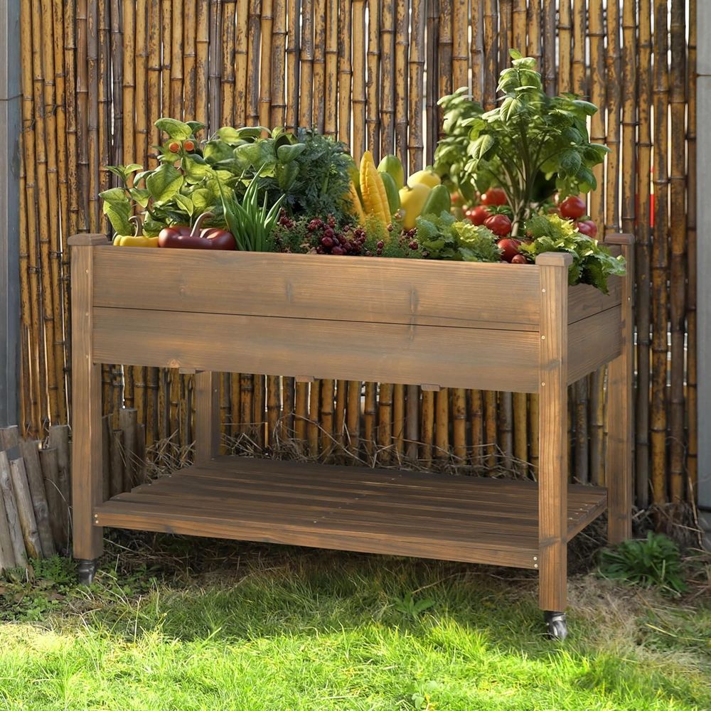 Большая приподнятая грядка 48x – обзор и цена Raised Garden Bed