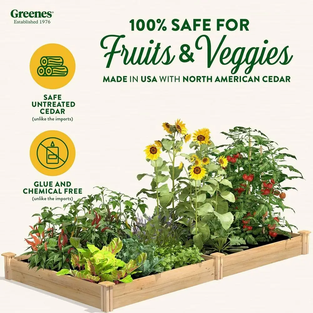 Приподнятая грядка для овощей, – обзор и цена Raised Garden Bed