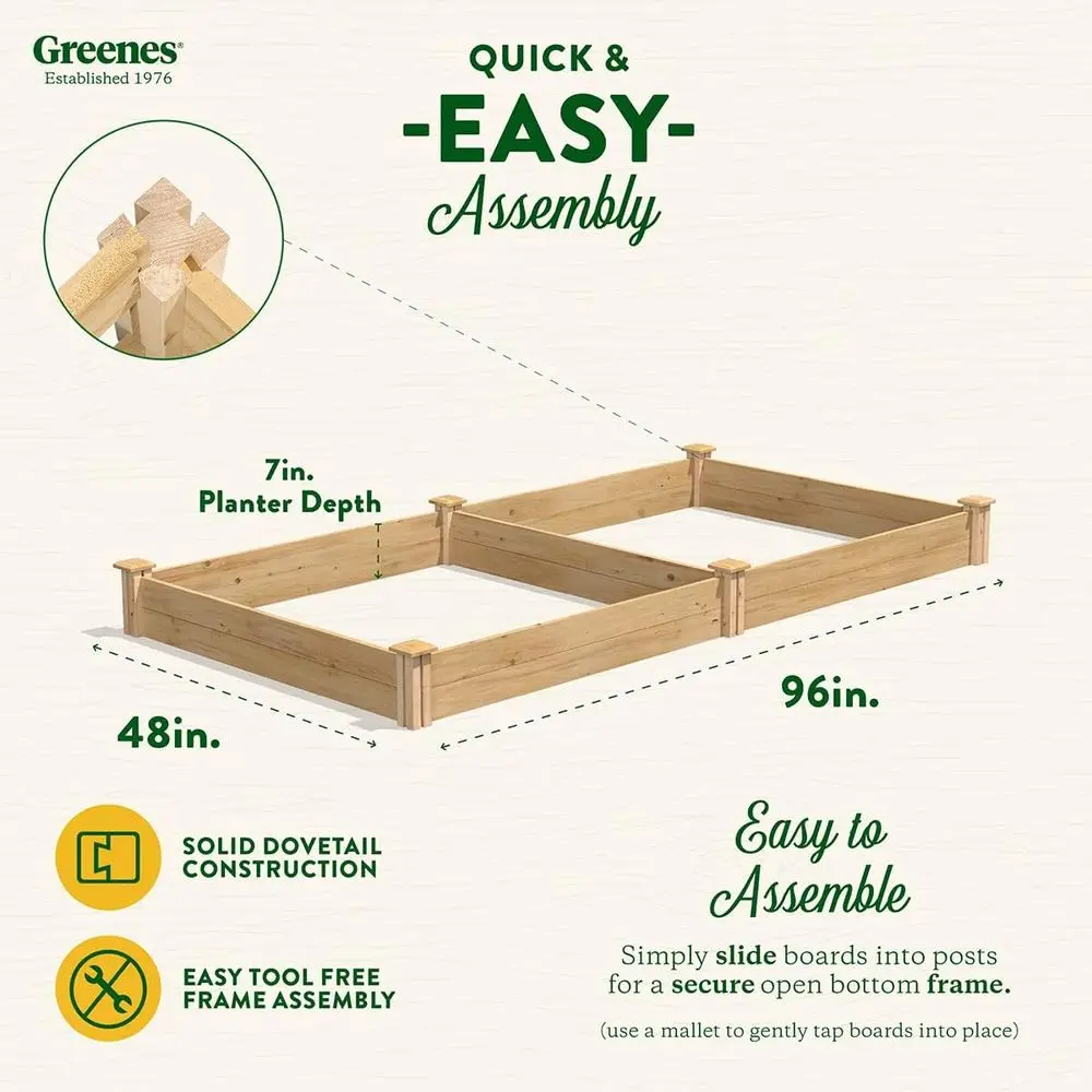 Приподнятая грядка для овощей, – обзор и цена Raised Garden Bed
