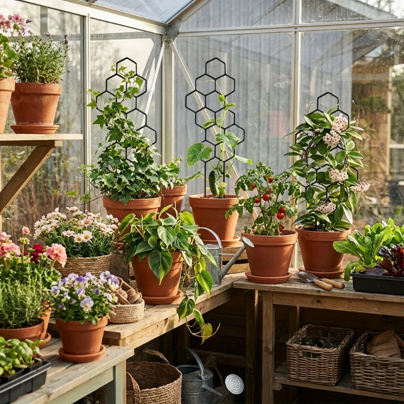 2/4 шт. Подпорка для растений, – обзор и цена Indoor Herb Garden