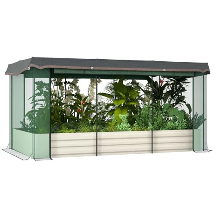 Оцинкованная приподнятая грядк – обзор и цена Raised Garden Bed