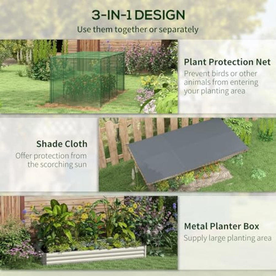 Оцинкованная приподнятая грядк – обзор и цена Raised Garden Bed