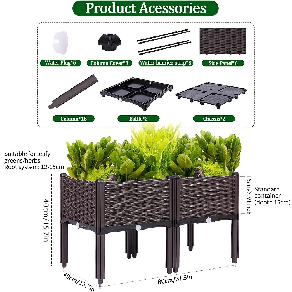 Приподнятая грядка для сада, в – обзор и цена Raised Garden Bed