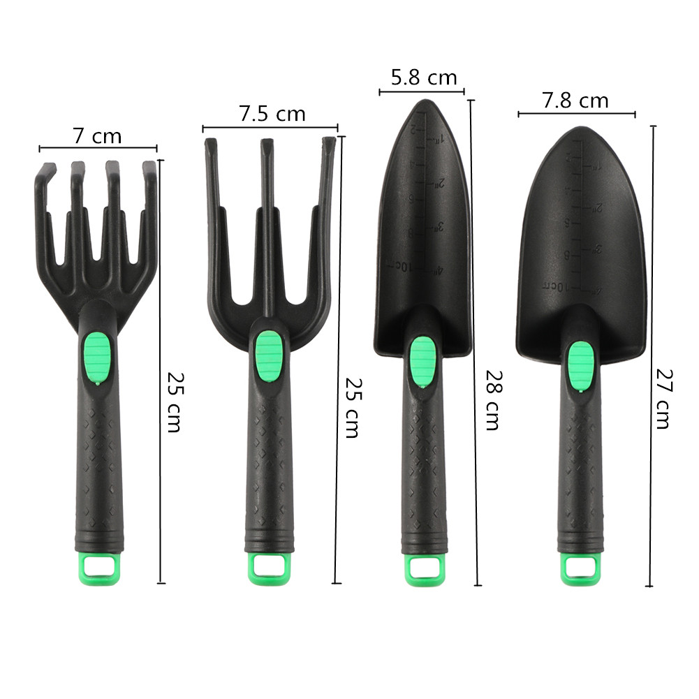 Набор из 4 садовых лопат, рыхл – обзор и цена Trowel Garden Tools
